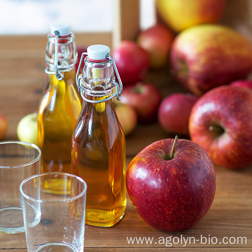 Fresh apple juice low fat soft healthy drink